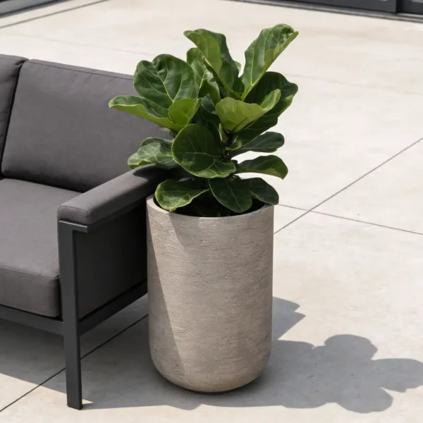 Concrete-grain High Planter